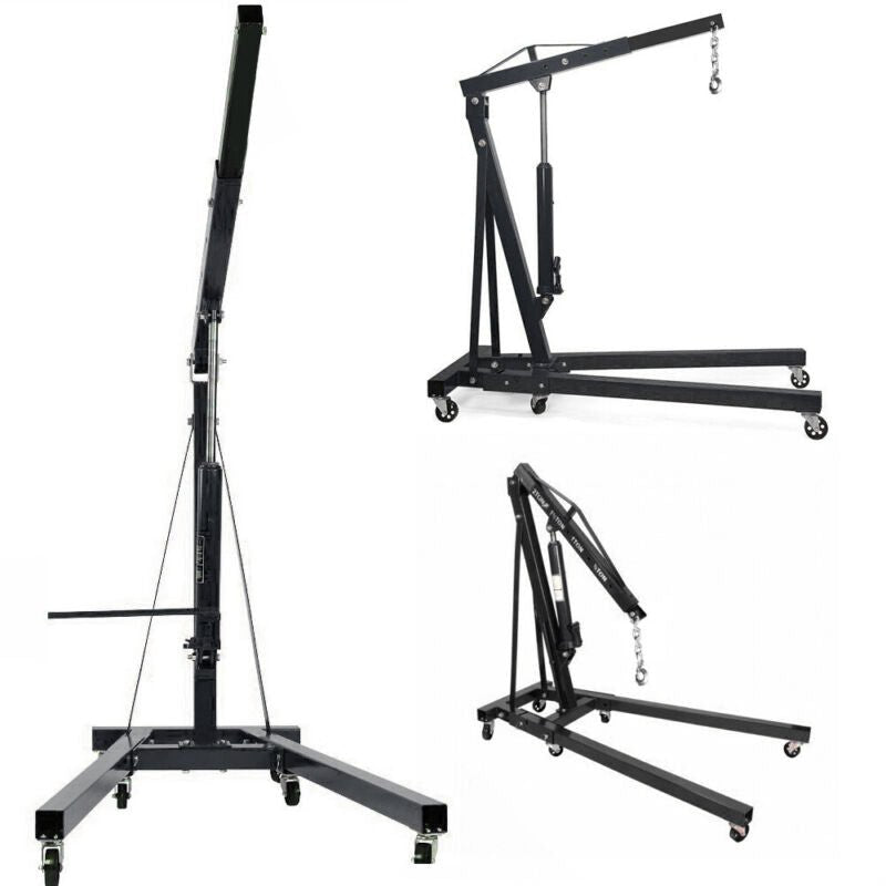 0.5-2Ton Pro Lift Engine Crane Hoist Pulley Trolley For Workshop Warehouse uk