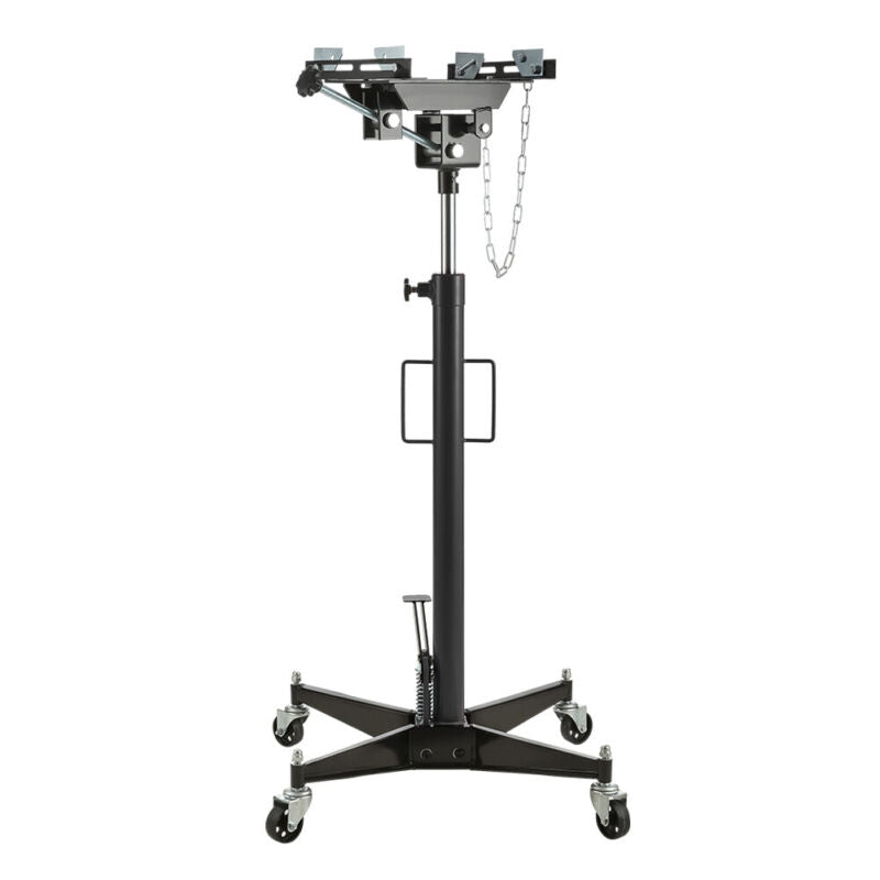 0.5 Ton Vertical Hydraulic Transmission Gearbox Jack Lift Car Auto Garage Black