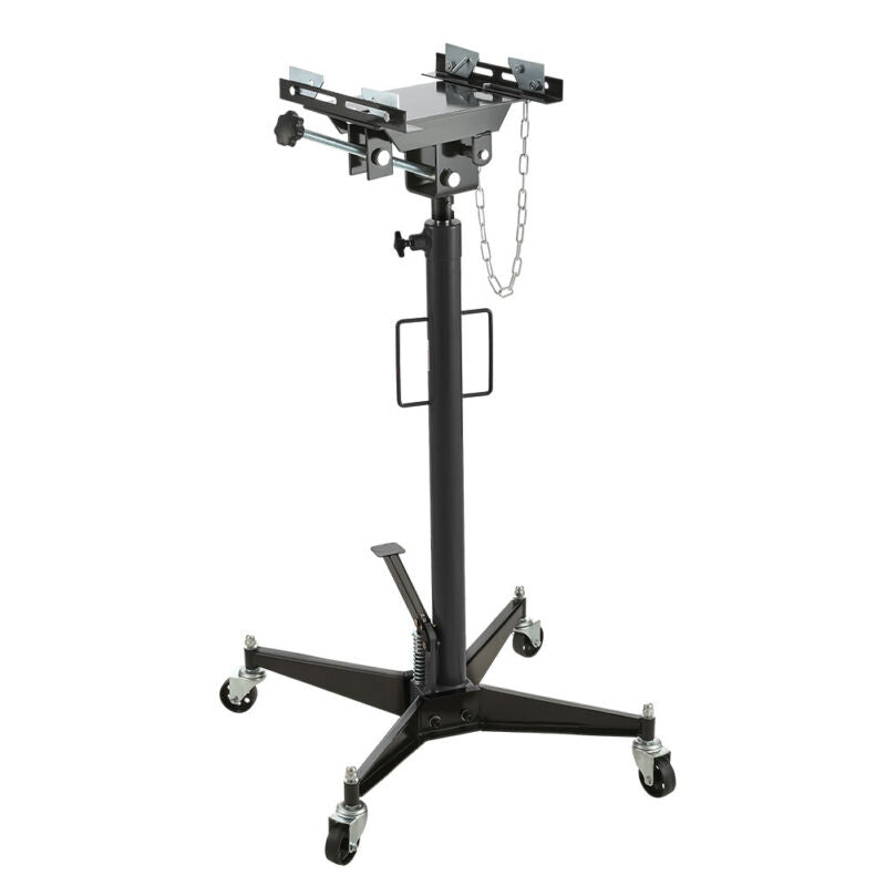 0.5 Ton Vertical Hydraulic Transmission Gearbox Jack Lift Car Auto Garage Black