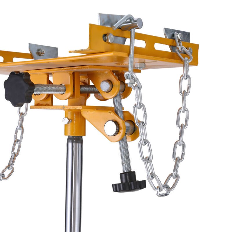 0.5 Tonne Yellow Heavy Duty Hydraulic Transmission Gearbox Jack Lift Auto Garage