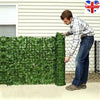 0.5*1M Artificial Faux Ivy Leaf Privacy Fence Screen Garden Panels Outdoor Hedge