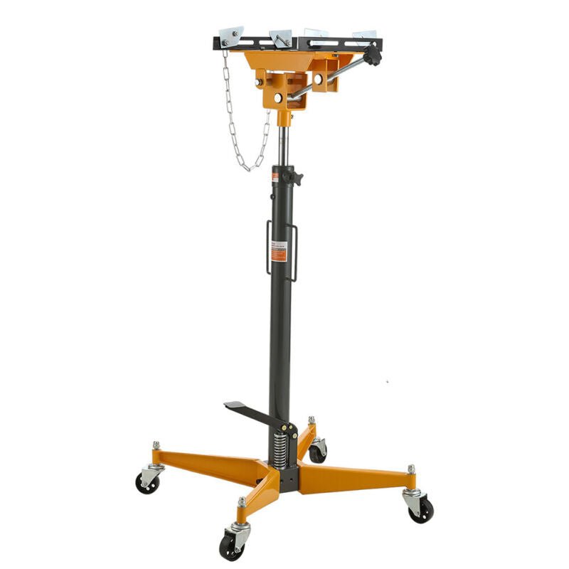 0.5T Heavy Duty Transmission Jack Hydraulic Motor Lifter Gearbox Tool Garage