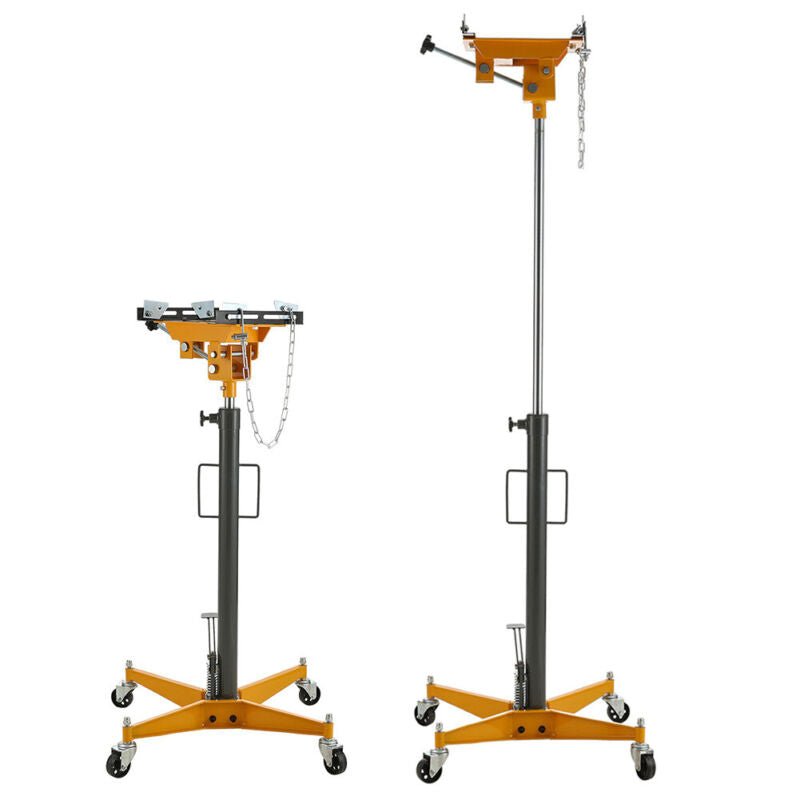 0.5T Heavy Duty Transmission Jack Hydraulic Motor Lifter Gearbox Tool Garage