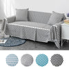 1 2 3 4 Seater Cotton Blend Chair Sofa Cover Couch Printed Slipcover Protector