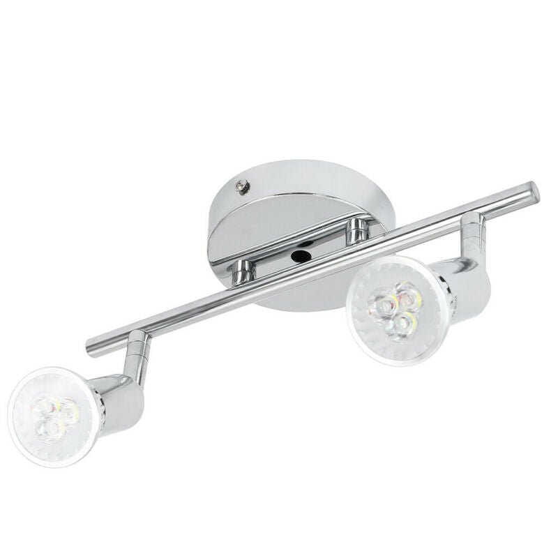 1 2 3 4 Way Adjustable LED Ceiling Lights Spotlight Fitting Kitchen Bar Lighting