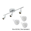 1 2 3 4 Way Adjustable LED Ceiling Lights Spotlight Fitting Kitchen Bar Lighting