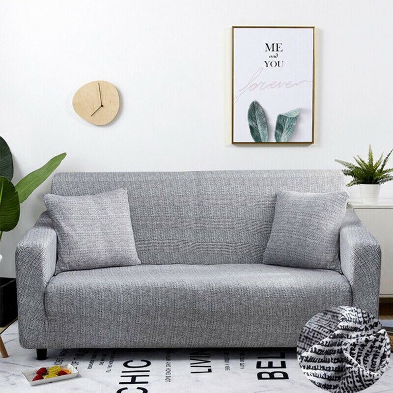 1 2 3 Seater Floral Elastic Soft Sofa Couch Covers Stretch Slipcover Protector