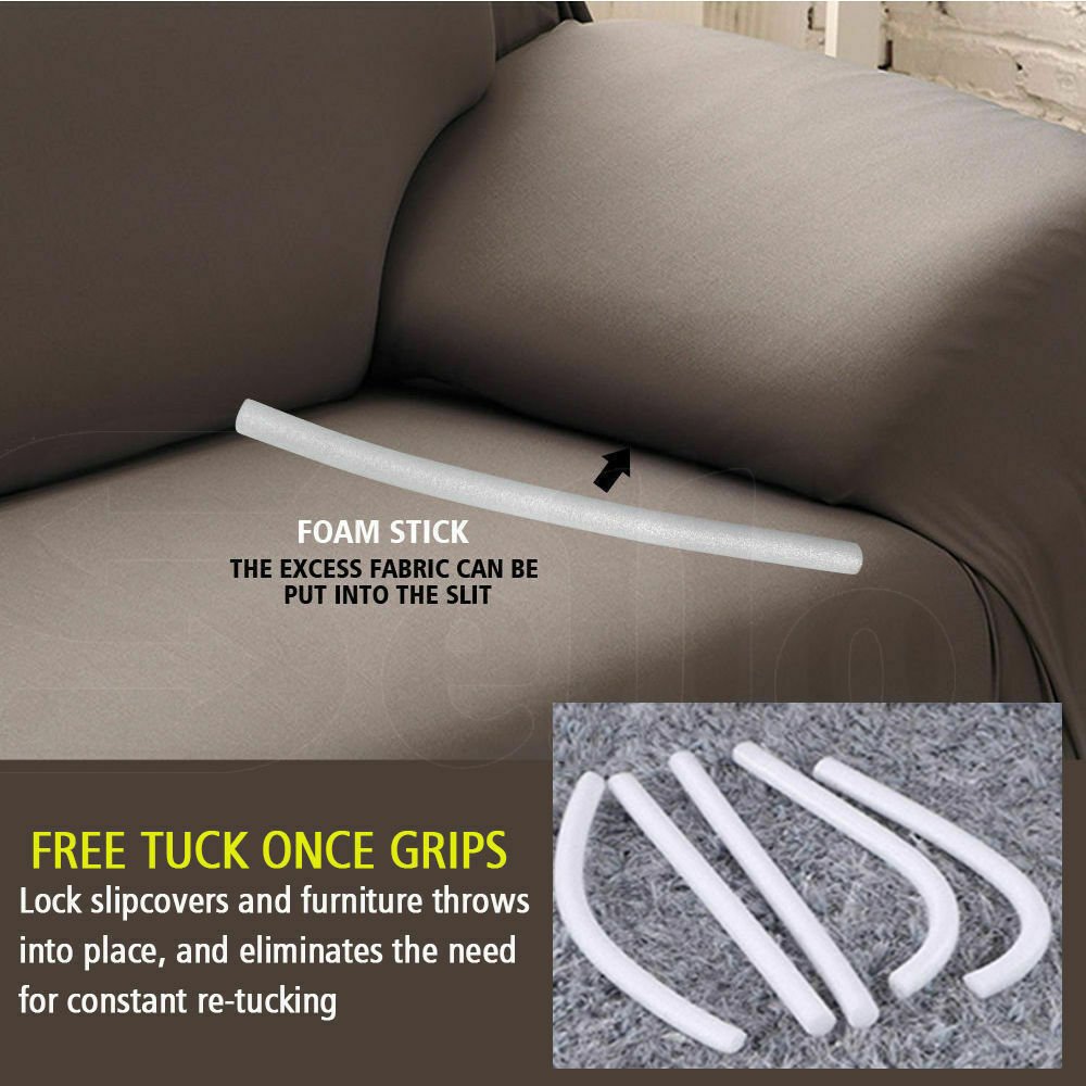 1 2 3 Seater Floral Elastic Soft Sofa Couch Covers Stretch Slipcover Protector
