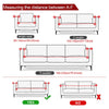 1 2 3 Seater Floral Elastic Soft Sofa Couch Covers Stretch Slipcover Protector