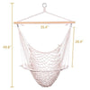 *New* Hanging Rope Air/Sky Chair Swing Colour Beige
