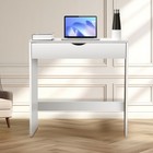 1 Drawer Dressing Table Wooden Vanity Computer Desk Bedroom Furniture Office Ptj