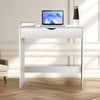 1 Drawer Dressing Table Wooden Vanity Computer Desk Bedroom Furniture Office Ptj