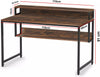 Computer Desk Laptop PC Study Table Writing Home Office Desk Workstation Shelves