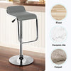 Bar Stools × 2 Padded Seat Faux Leather Swivel Home Kitchen Breakfast Muti Types