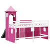 ' Loft Bed with Tower 90x200 Solid Wood Pine R5K2