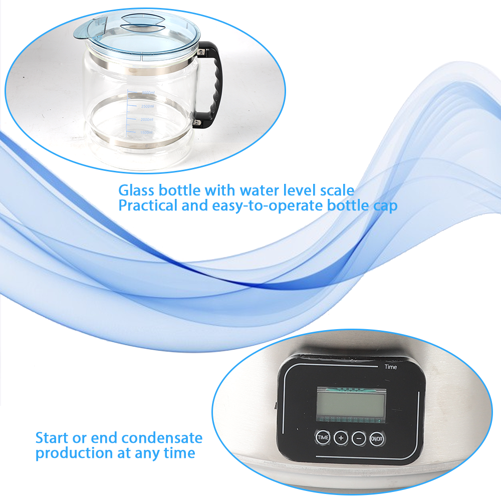 750W 4L Distiller 304 Stainless Steel Water Distiller Machine Distilled Purifier