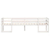 ' Bed Frame White 90x190 Solid Wood Pine F6K3