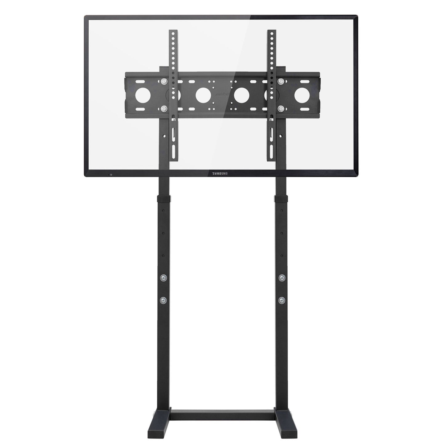 117/132cm Tall Floor TV Stand with Bracket Mount 32-100 Inch Height Adjustable