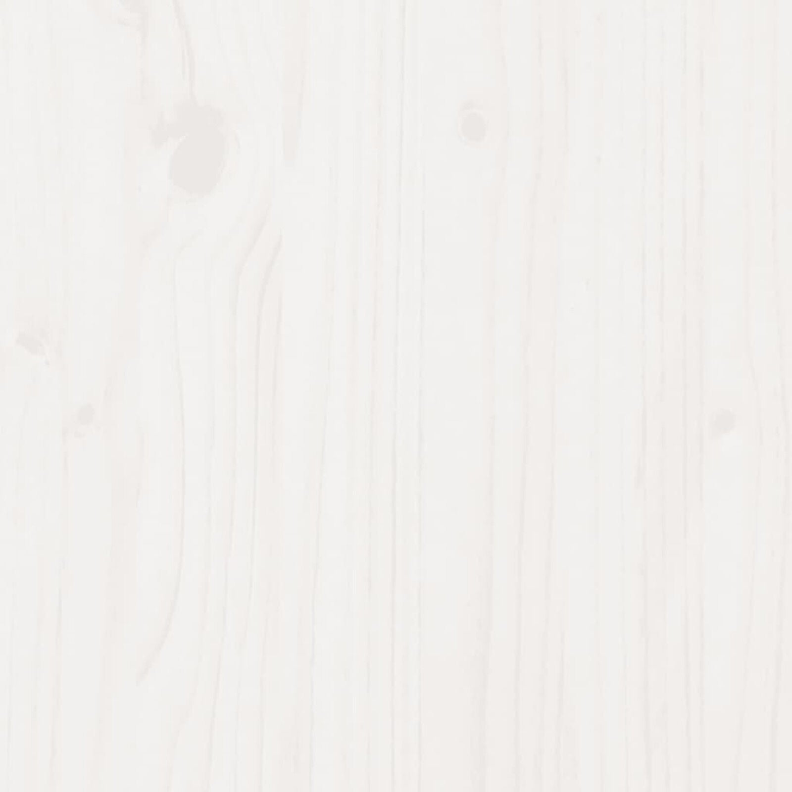 ' Bed Frame White 90x190 Solid Wood Pine F6K3