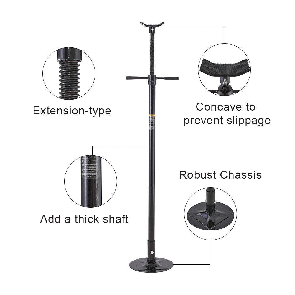 0.5 Ton Garage Workshop Transmission Jack Telescopic Engine Supports Lift Stand