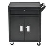 1 Drawer 2 Doors Roll Cab Tool Chest Box Cabinet Tool Storage Bin Cupboard Cart