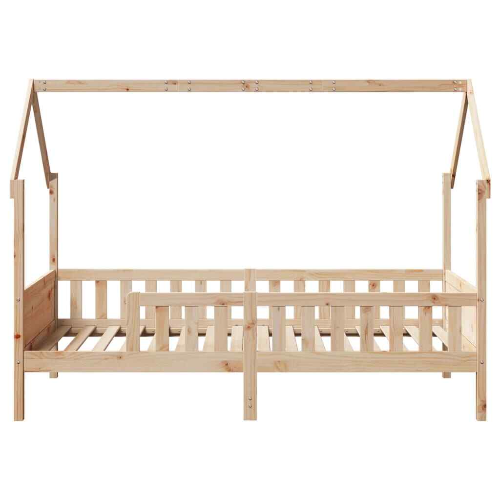 ' House Bed Frame 90x190 Solid Wood Pine E0R5