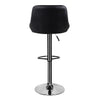 Bar Stools × 2 Padded Seat Faux Leather Swivel Home Kitchen Breakfast Muti Types
