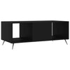 BaraSh Coffee Table,Wood Coffee Table with Storage Shelf,Center Tea Table J1N4