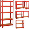 Garage Shelving Units 5 Tier Shed Storage Racking Shelf Boltless - 90x40x180cm