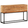 BaraSh Console Table 120x30x75 Solid Acacia Wood,Console Table with B5F2