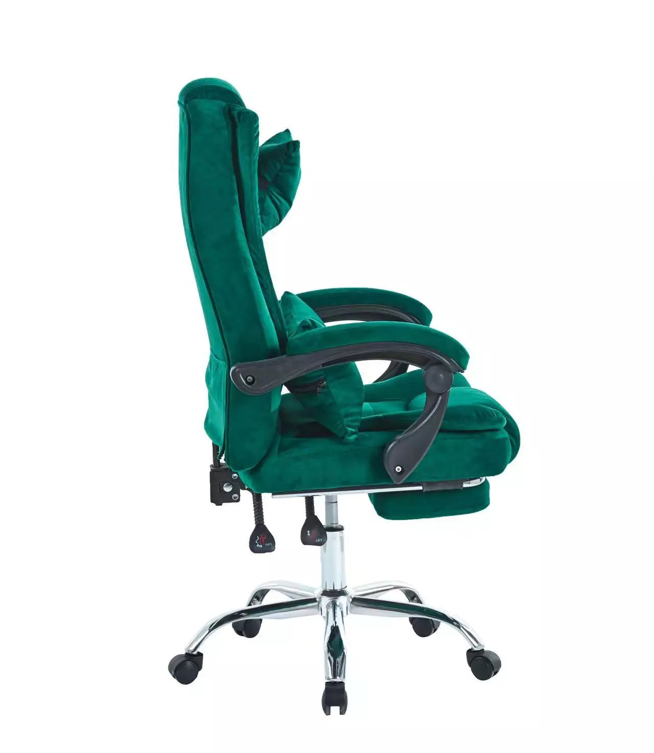Velvet Office Chair Recliner Swivel Ergonomic Executive PC Computer Desk Chairs