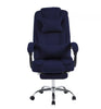 Velvet Office Chair Recliner Swivel Ergonomic Executive PC Computer Desk Chairs