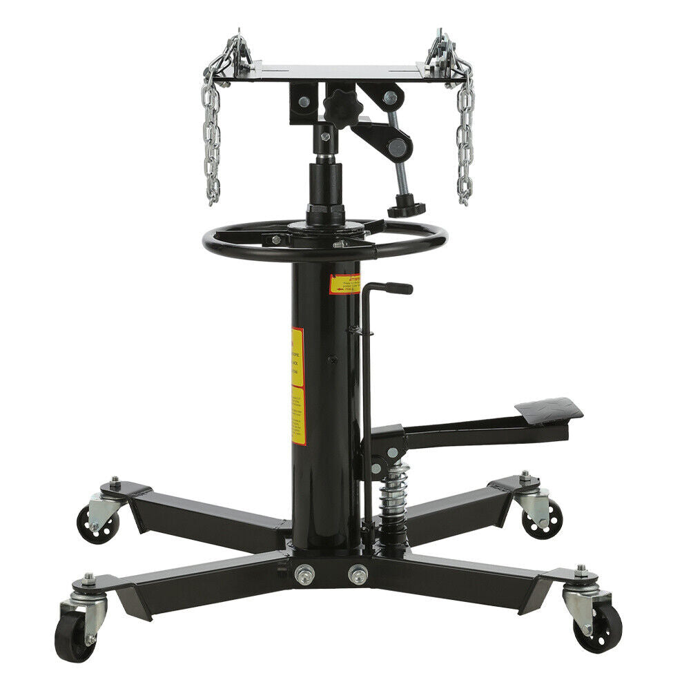 0.5 Ton Heavy Duty Hydraulic Transmission Jack Gearbox Lift Auto Garage Lifter