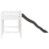 ' Loft Bed without White 90x200 Solid Wood Pine G4F9