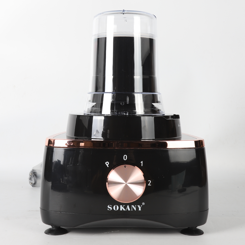 1000W Food Processor Blender 9-in-1 Chopper Juicer Dough Blade Shredder UK