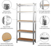 Garage Shelving Units 5 Tier Shed Storage Racking Shelf Boltless - 90x40x180cm