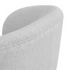 Teddy Wool Swivel Chair Round Back Accent Tub Upholstered Armchair Single Sofa