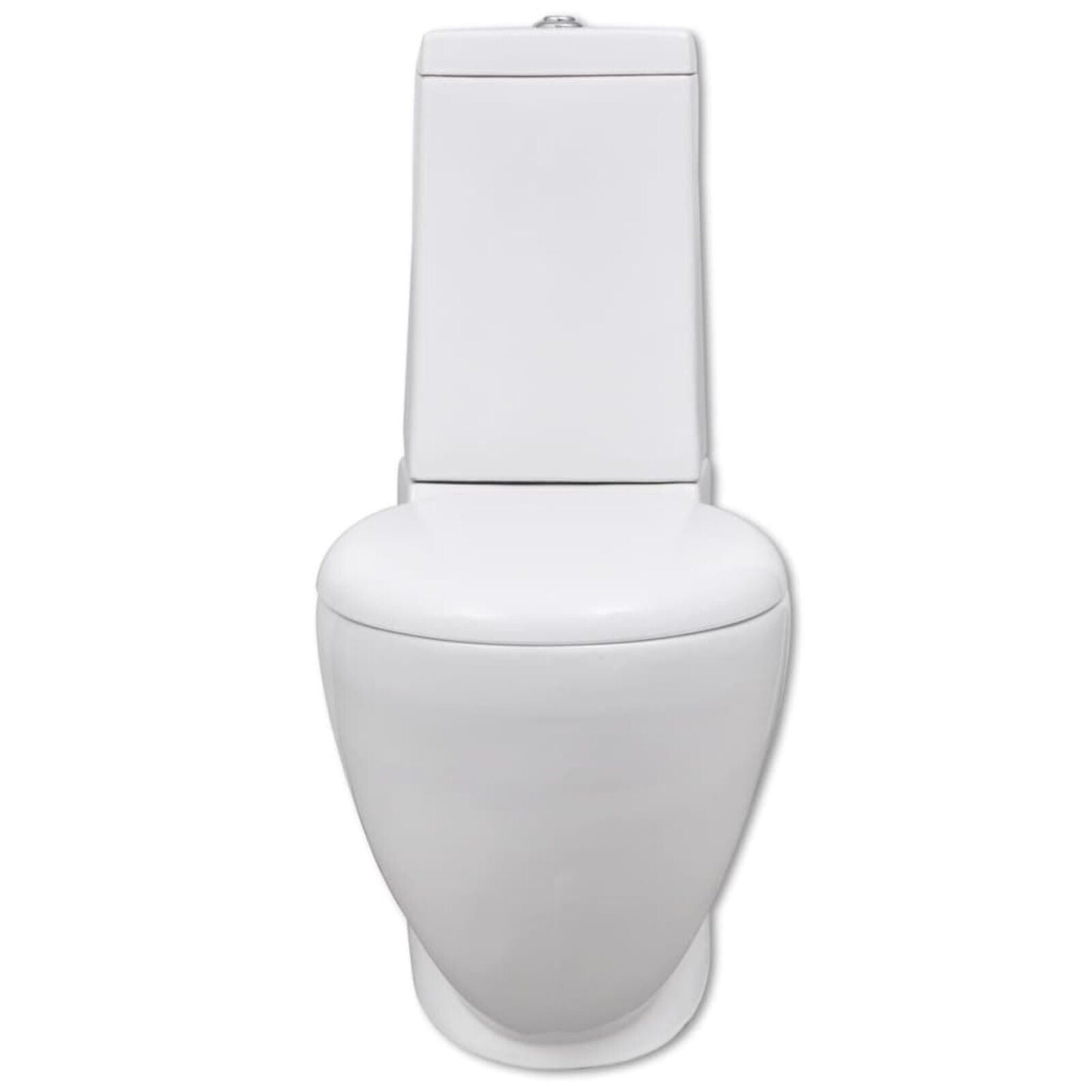 BaraSh Close Coupled Bathroom Toilet Modern Ceramic Space Saving Pan Soft A3E3