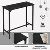 Bar Table Breakfast Dining Coffee Table with Metal Frame Counter Height Table