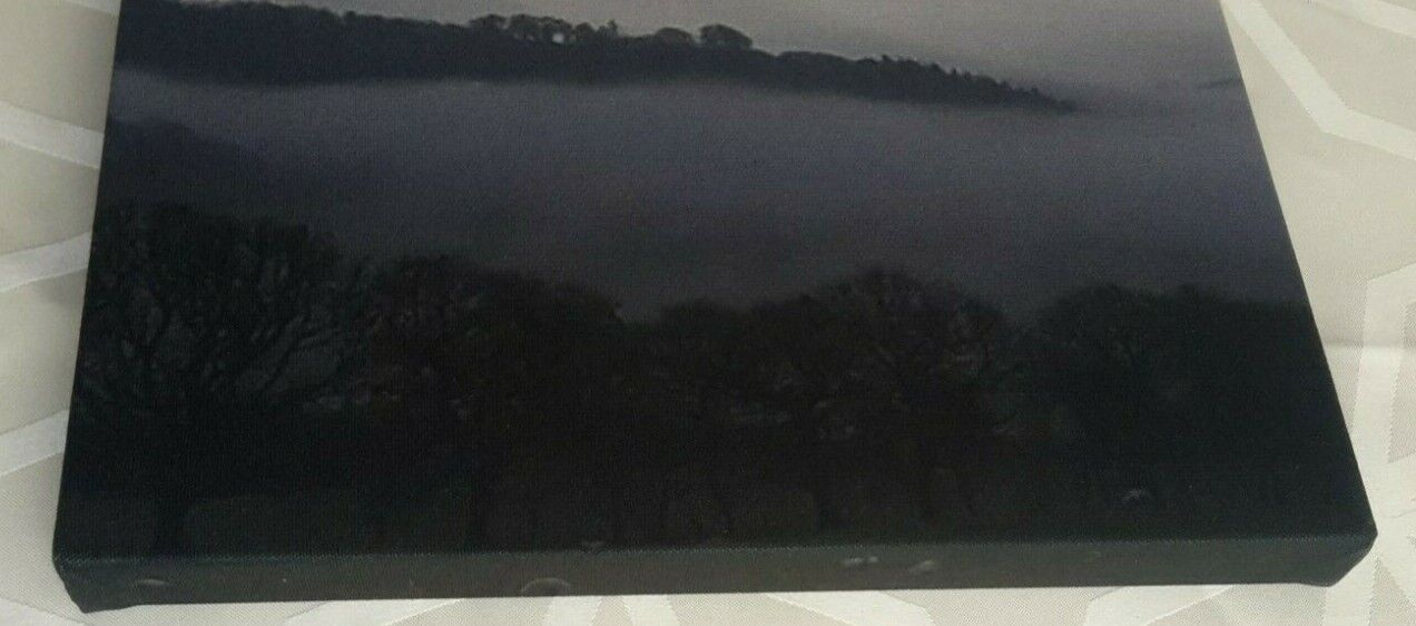 "Hillside Morning Mist" Canvas Set Landscape Countryside and Nature Prints