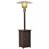 12KW Patio Gas Heater Freestanding Warm Wicker Rattan Courtyard Outdoor Garden