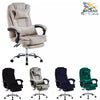 Velvet Office Chair Recliner Swivel Ergonomic Executive PC Computer Desk Chairs
