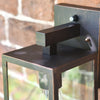 'Boîte' Copper Top Fix Wall Light Traditional Outdoor Garden Lantern IP44