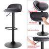 2/4/6x Velvet Padded Bar Stools Swivel Gas Lift Adjustable Height Pub Cafe Chars