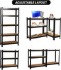 Garage Shelving Units 5 Tier Shed Storage Racking Shelf Boltless - 90x40x180cm