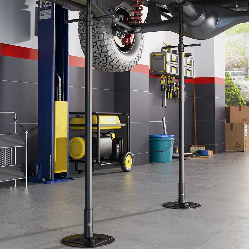 0.5 TON GARAGE WORKSHOP TRANSMISSION SUPPORT JACK ENGINE SUPPORT STAND, BLACK