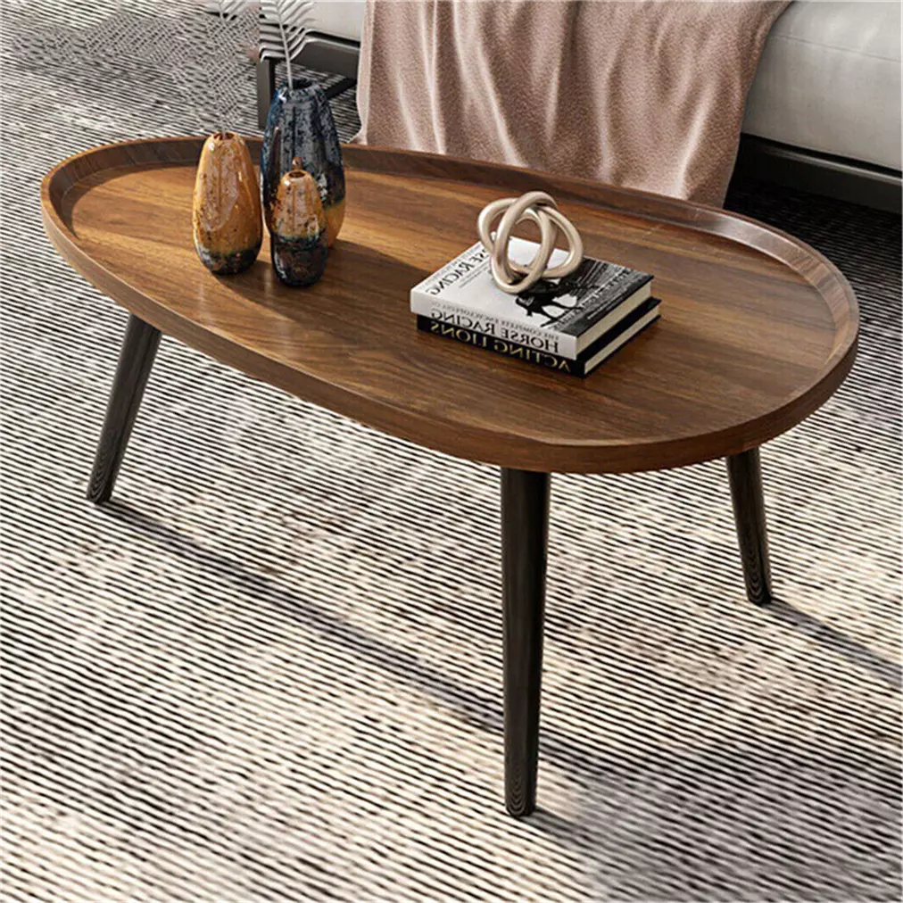 Set of 2 Nesting Tables Stackable Side Table Industrial Living Room Furniture UK