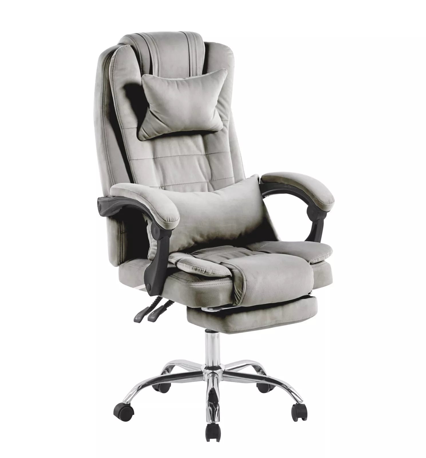 Velvet Office Chair Recliner Swivel Ergonomic Executive PC Computer Desk Chairs