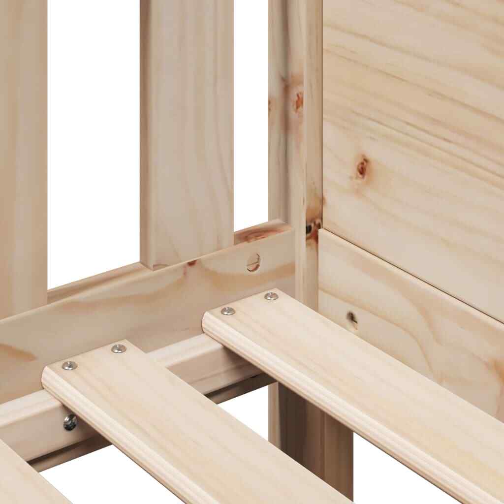 ' House Bed Frame 90x190 Solid Wood Pine E0R5