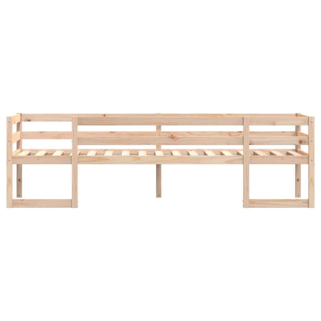 ' Bed Frame 90x190 Solid Wood Pine D2R7